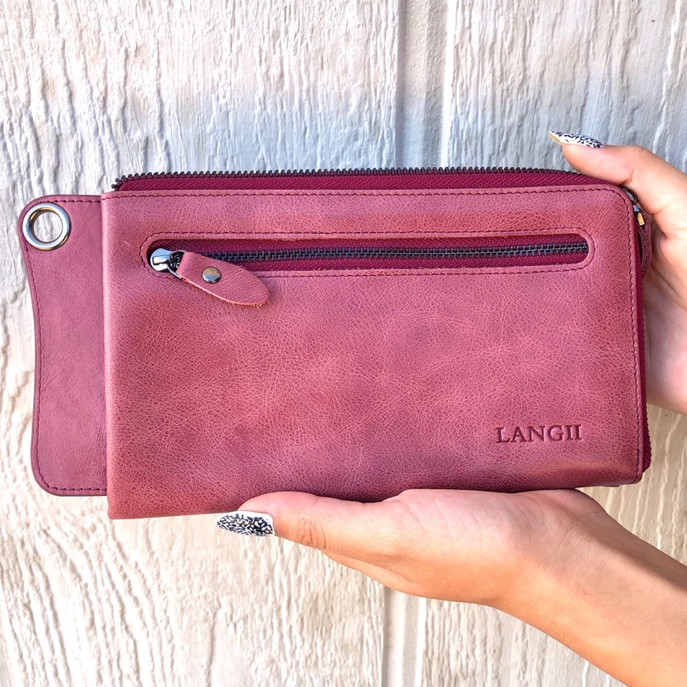 Langii Wallet (fuchsia pink)